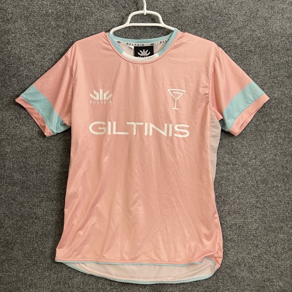LA Giltinis Rugby Jersey Mens Sz S Pink Paladin Major League Rugby MLR Shirt